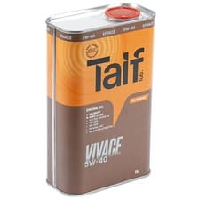 TAIF vivace 5W40 PAO SN/CF A3/B4 1л. синт